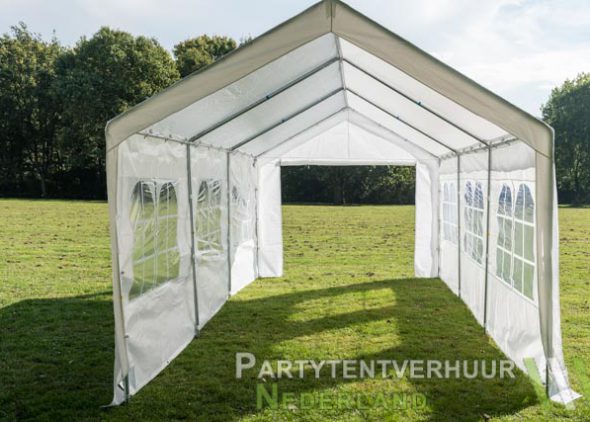 Partytent 3x6 meter open huren - Partytentverhuur Breda